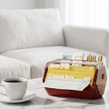 Multifunctional Tissue Box & Remote Control Storage Box