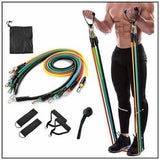 11 Pcs Resistance Yoga Band Set