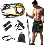 11 Pcs Resistance Yoga Band Set