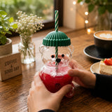 Bear Style Glass Sipper