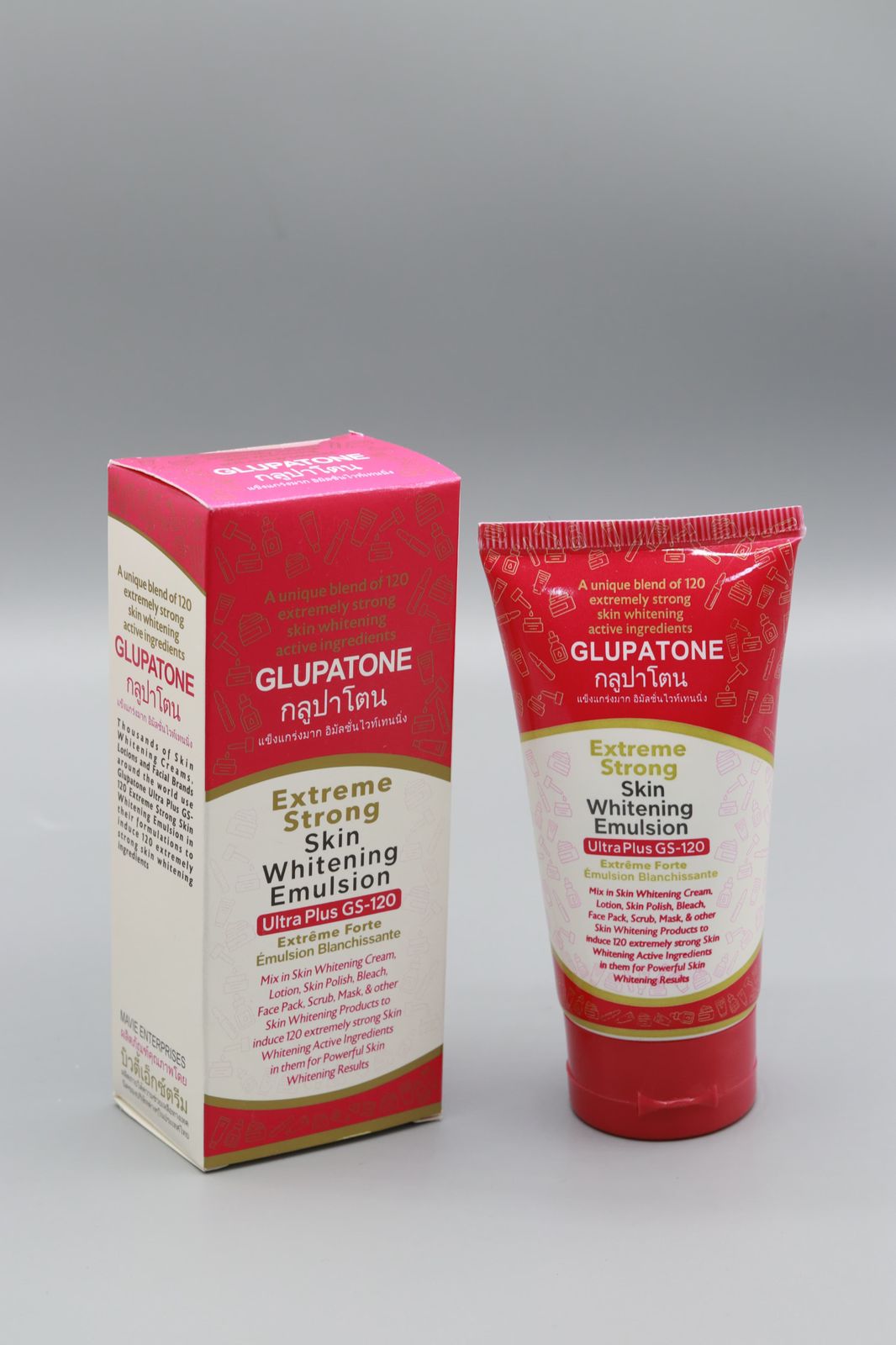 Glupatone Whitening Face Wash GS 120 - Extreme Strong Powerful Whitening for Clear Skin 100ml