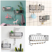 Criss Cross Wall Shelf