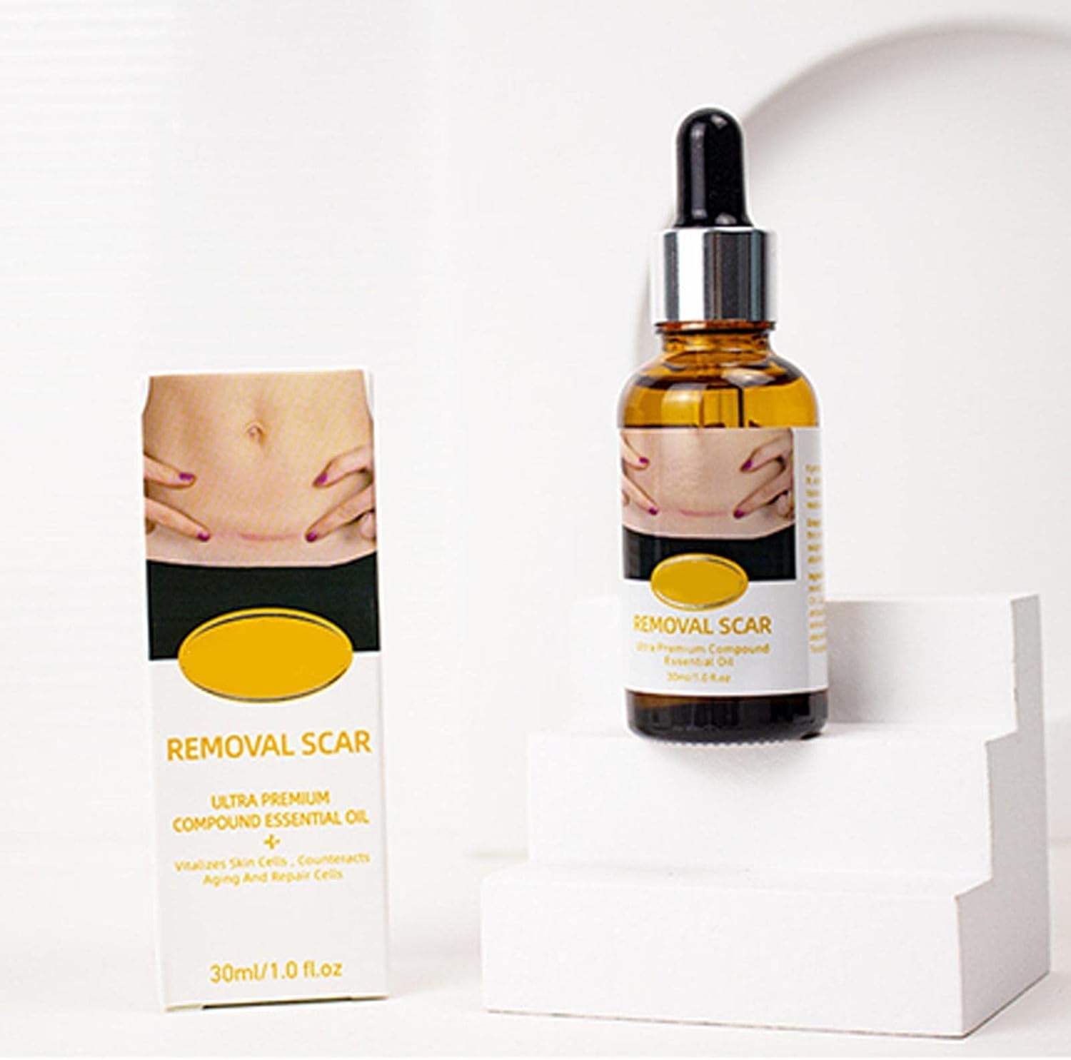 Acne Scar Removal Rejuvenation Serum | Scar, C section &amp; Stretch Mark Removal Oil for women