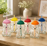 Bear Style Glass Sipper