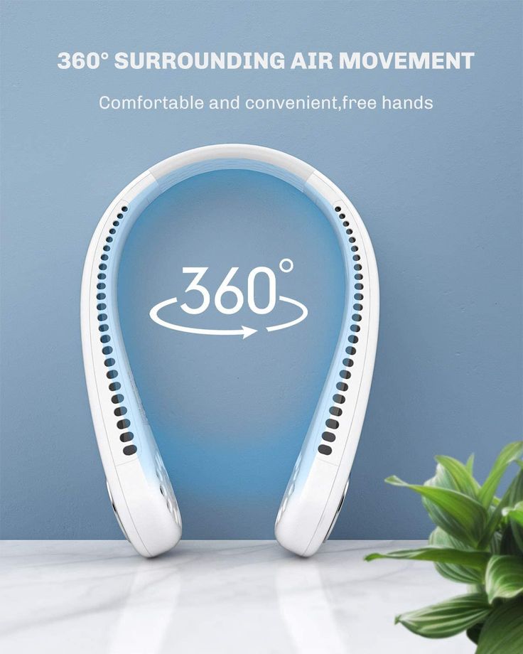 Rechargeable Neck Ac Fan