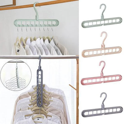 Magic Clothes Hangers, 4 Pack Wardrobe Hangers