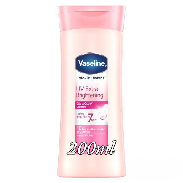 Vaseline Healthy Bright UV Extra Brightening Glutaglow Skin Care Lotion