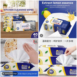 Kitchen Cleaning Wipes – Pack of 80