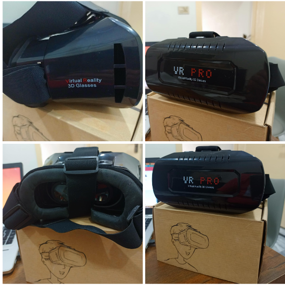 VR PRO Virtual Reality 3D Glasses without joystick