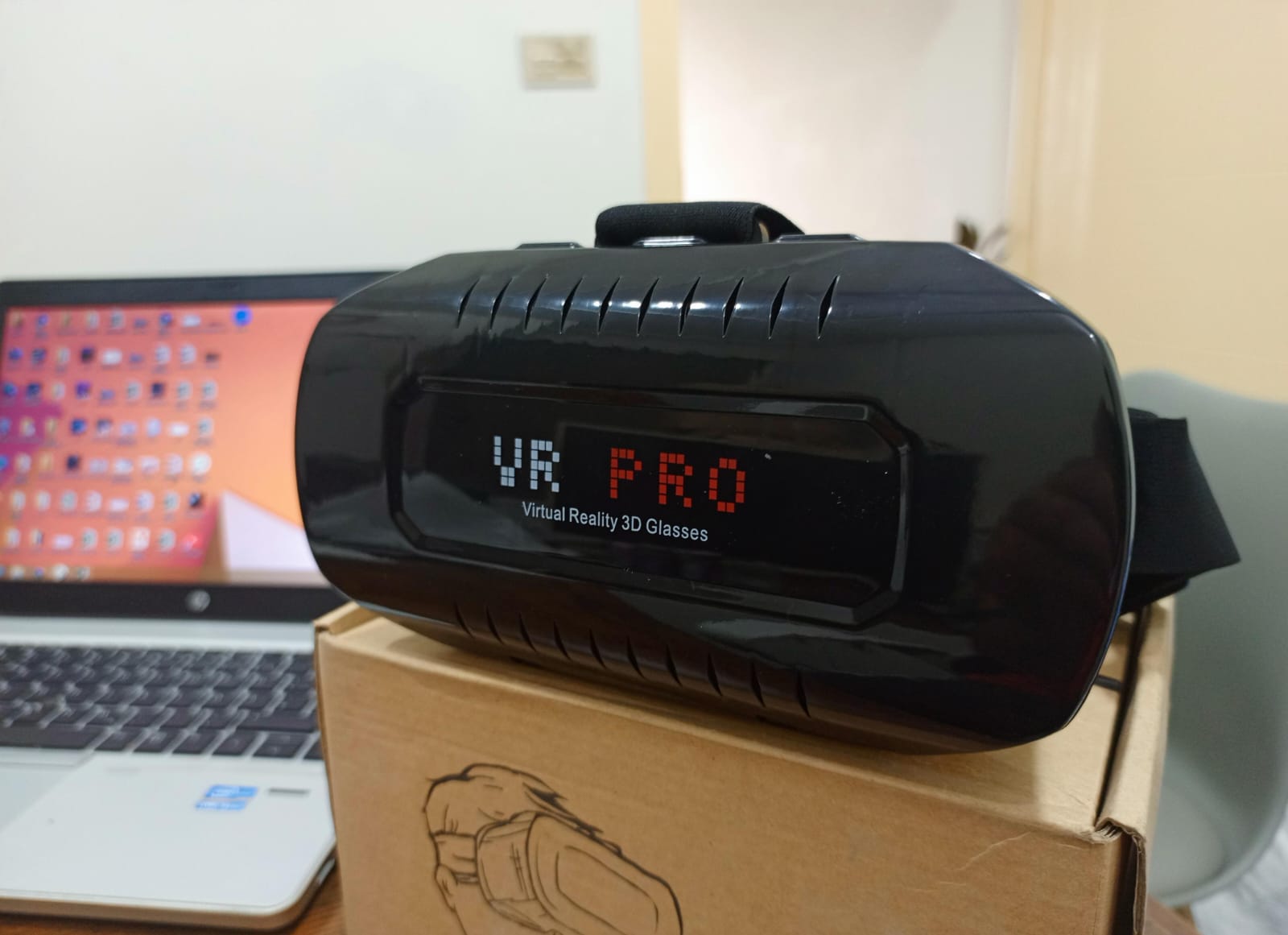VR PRO Virtual Reality 3D Glasses without joystick