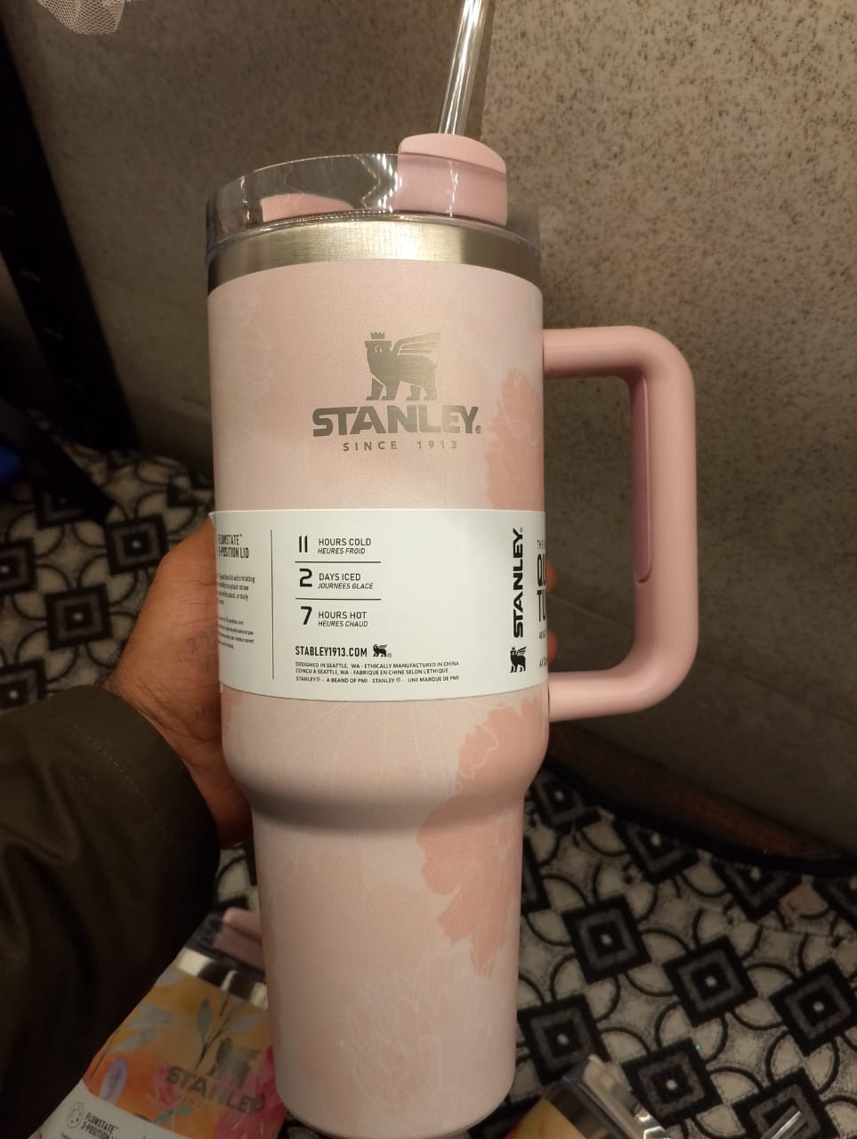 Printed Stanley Quencher H2.0 tumbler