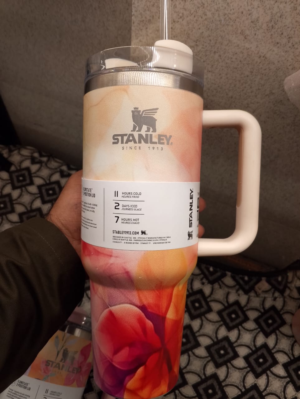 Printed Stanley Quencher H2.0 tumbler