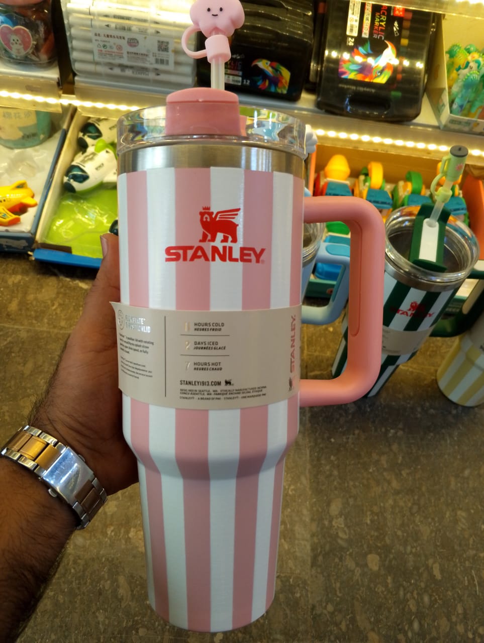 40oz Stanley Quencher H2.0 tumbler