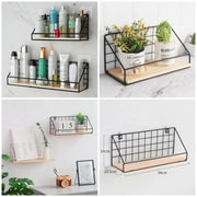 Checks & Boxes Wall Shelf