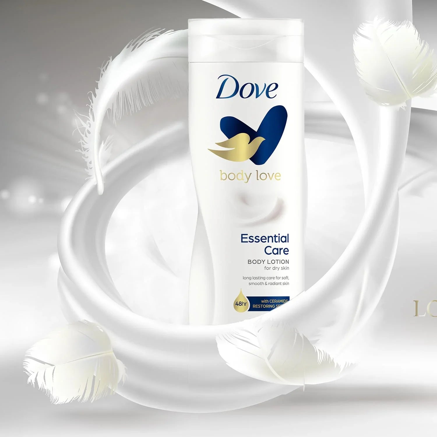 Dove Body Love Essential Care Nourishing Body Lotion for Dry Skin