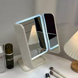 Foldable Dressing LED Makeup Mirror