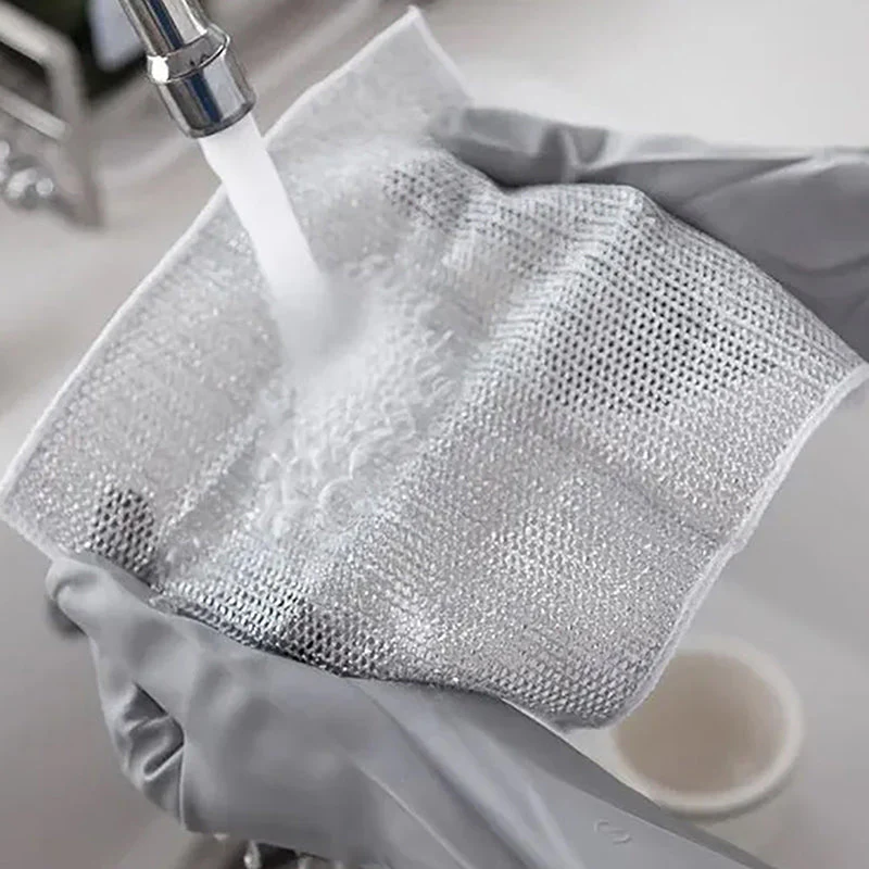 Steel Wire Dish Washing Cloth – Non-Scratch & Durable for Kitchen (pack of 12, 22 & 34)