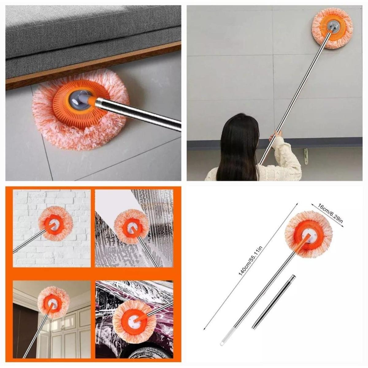 Twist Mop Orange - Duster