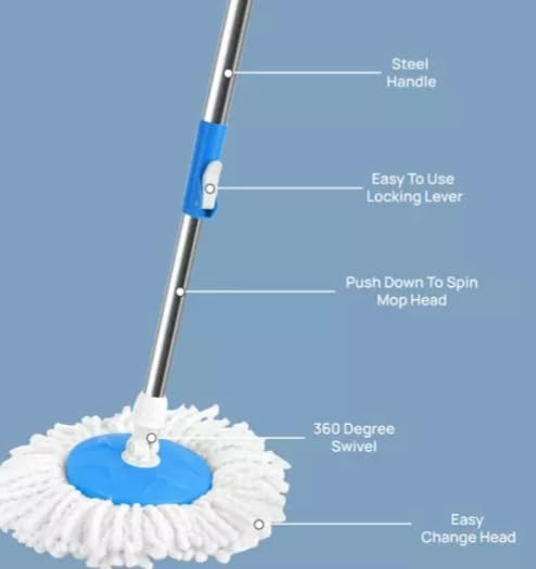Spin Mop - Easy Spin Magic Mop Set